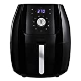Crux 6QT Digital Air Fryer, Healthy No-Oil Air Frying & Cooking, Hassle-Free Temperature and Timer Control, Easy to...
