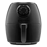 CHEFMAN Small Air Fryer Healthy Cooking, 3.6 Qt, Nonstick, User Friendly and Dual Control Temperature, w/ 60 Minute...
