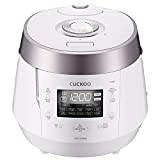 Cuckoo CRP-P1009SW 10 Cup Electric Heating Pressure Cooker & Warmer – 12 Built-in Programs, Glutinous (White), Mixed,...
