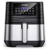 Innsky Air Fryer XL 5.8 QT, �?2022 Upgraded】 11 in 1 Oilless Air Fryers Oven, Easy One Touch Screen with Preheat &...
