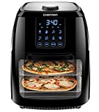 Chefman 6.3 Quart Digital Air Fryer+ Rotisserie, Dehydrator, Convection Oven, 8 Touch Screen Presets Fry, Roast,...