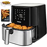COSORI Air Fryer Oven with Customizable Shake Reminder, Additional Accessories, Nonstick and Dishwasher-Safe Detachable...