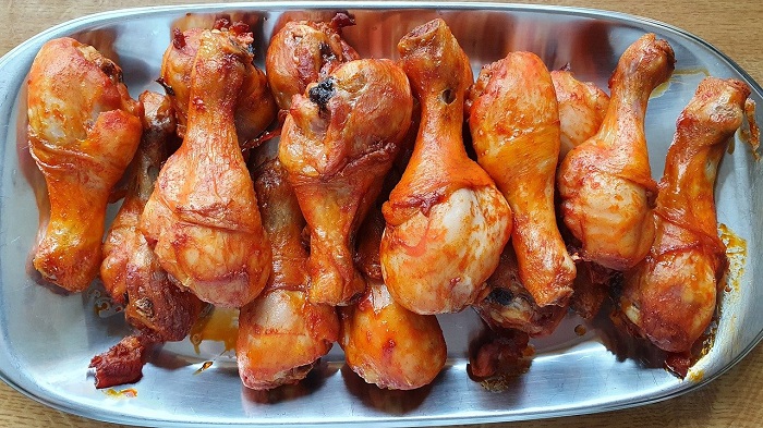 Frozen Chicken in Air Fryer