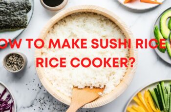 How to make sushi rice in rice cooker?